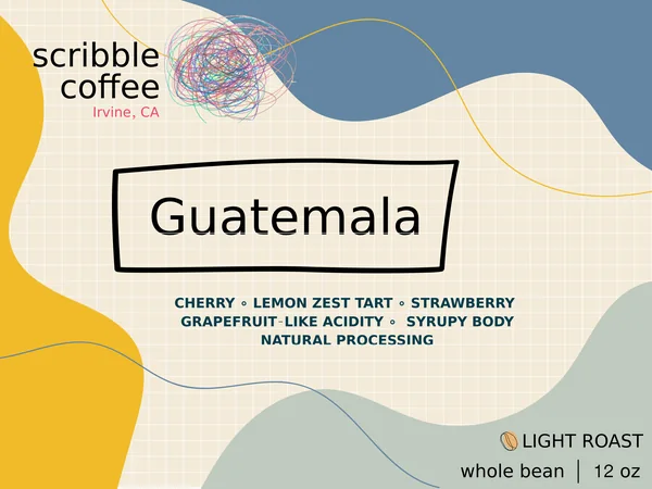 guatemala — bag label